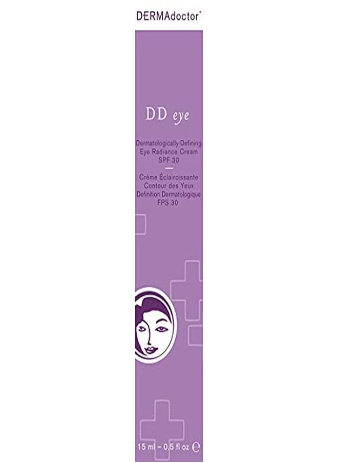 DERMAdoctor Dd Eye Dermatologically Defining Eye Radiance Cream Spf 30, 0.5 Oz  - Image 4