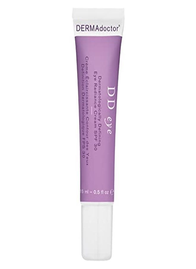 DERMAdoctor Dd Eye Dermatologically Defining Eye Radiance Cream Spf 30, 0.5 Oz  - Image 1