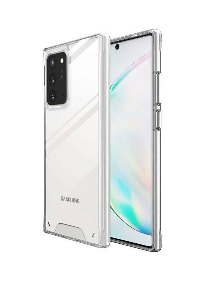 Raxoom Protective Case Cover For Samsung Galaxy Note 20 Ultra Clear/Silver - Image 1
