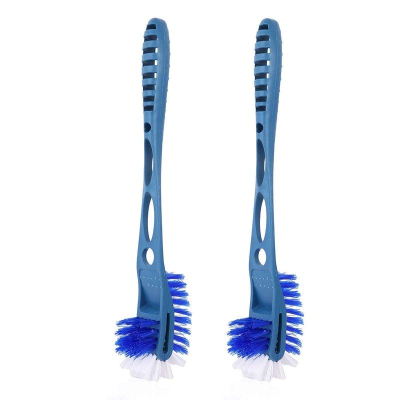 Truvic Double Sided Toilet Cleaning Brush (Large) -Combo Pack of 2 - Image 1