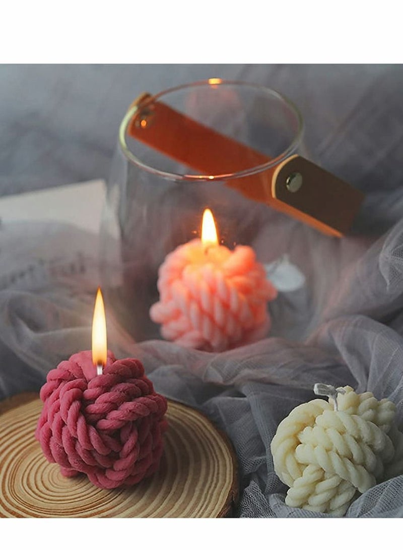 Excefore قالب سيليكون لصنع الشموع، قوالب صابون آروماثيرابي من شمع أنبان، قوالب زخرفة الكعك، قوالب الشوكولاتة، قالب خبز DIY يدوي الصنع، هدية لتزيين المنزل - Image 4