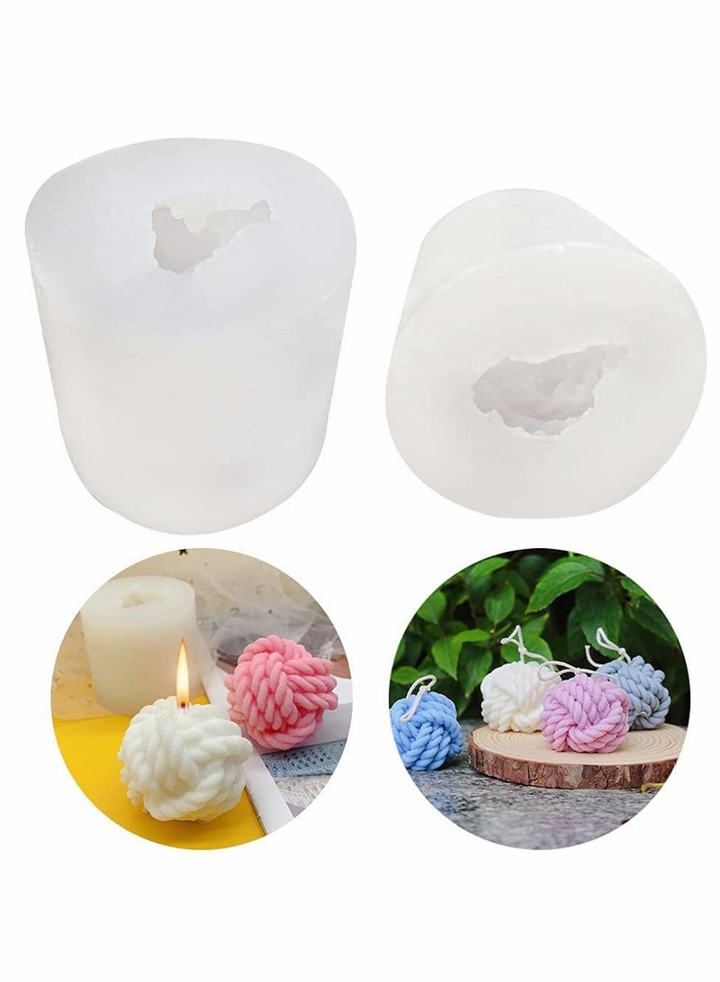 Excefore قالب سيليكون لصنع الشموع، قوالب صابون آروماثيرابي من شمع أنبان، قوالب زخرفة الكعك، قوالب الشوكولاتة، قالب خبز DIY يدوي الصنع، هدية لتزيين المنزل - Image 1