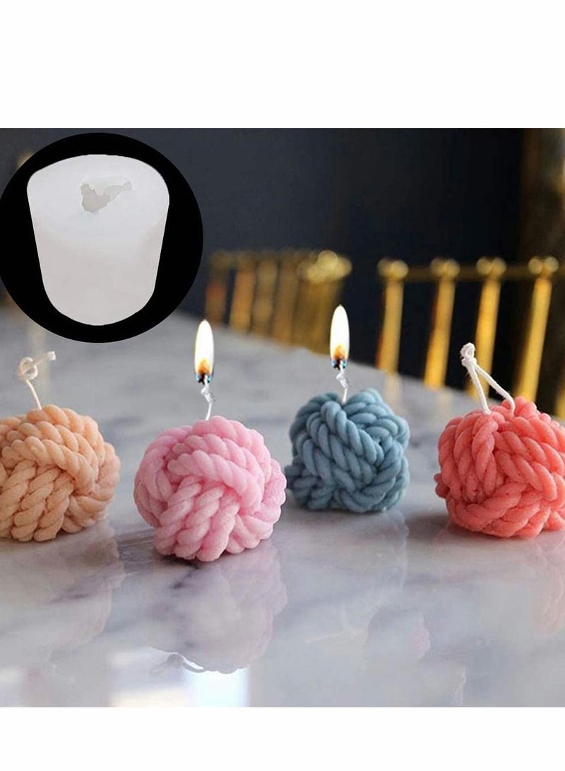 Excefore قالب سيليكون لصنع الشموع، قوالب صابون آروماثيرابي من شمع أنبان، قوالب زخرفة الكعك، قوالب الشوكولاتة، قالب خبز DIY يدوي الصنع، هدية لتزيين المنزل - Image 2