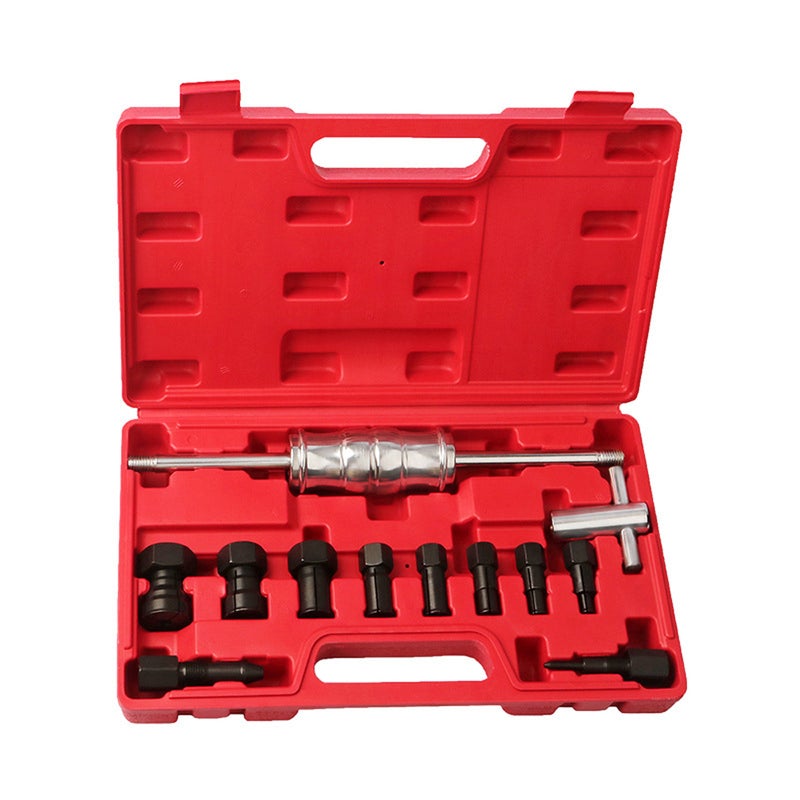 Bearing Remove Tool 12Pcs Black Alloy Material Rust Resistant Bearing Pullers Set - Wide Application Range Long Service Time for Mechanical Repair Maintenance - Image 1