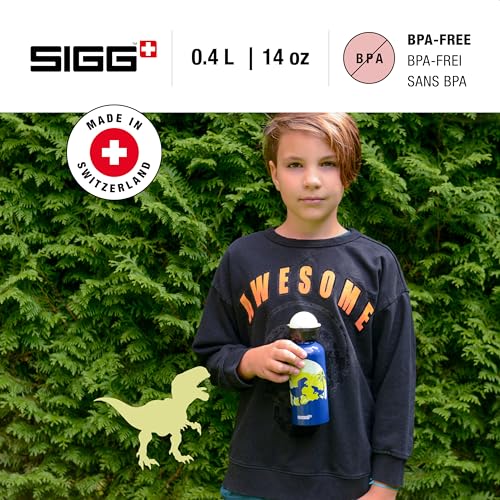Sigg Kids Water Bottle KBT Made in Switzerland Leakproof Lightweight BPA Free School Sports 14 Oz - Image 3
