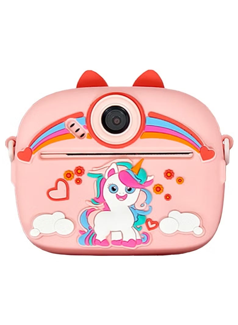 BlueFire Instant Print Kids Camera 48MP Dual Lens with 2.4" IPS Screen, 1080P HD Video, No-Ink Thermal Printing, MP3 Player, Games, Voice Recorder, Selfie Mode, Smart Focus, Expandable Memory up to 128GB – Fun & Creative Gift for Children Ages 4-12 - Image 1