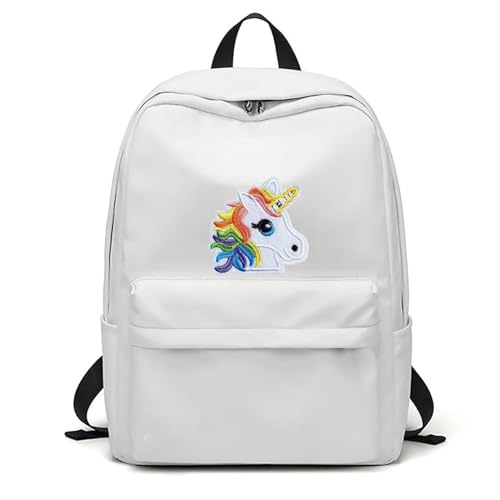 ZOOPOLR 3 Pcs Cute Unicorn Iron On Patches for Backpacks, Hats, DIY Sew on Applique Patch, Vintage Embroidered Patches for Repair Clothes, Jackets, Jeans - Image 3