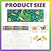 Saypacck 6 Pcs Mardi Gras Wagon Float Decoration Set 1 Crocodile Cloth 1 Crown 1crocodile Head 1beige Cotton Twine Net 1purple Golden Rain Curtain 1felt Hairband for Carnival Float Parade Party Supply - Image 4