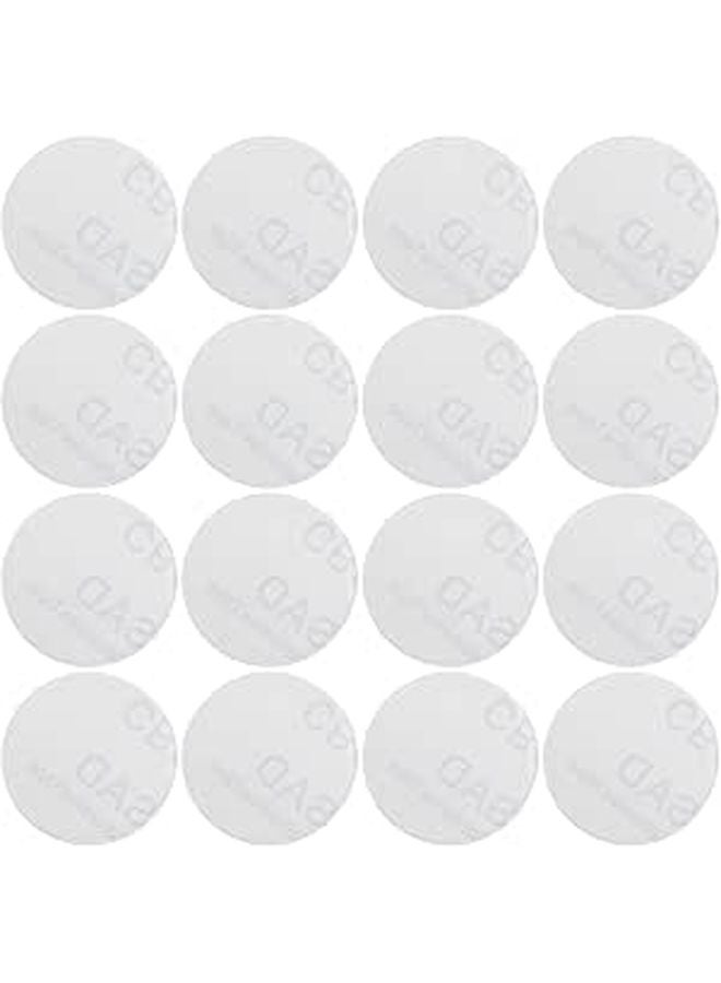 50 Pcs Round Non Slip Furniture Pads Adhesive Bumpers Glass Table Protectors - Image 1