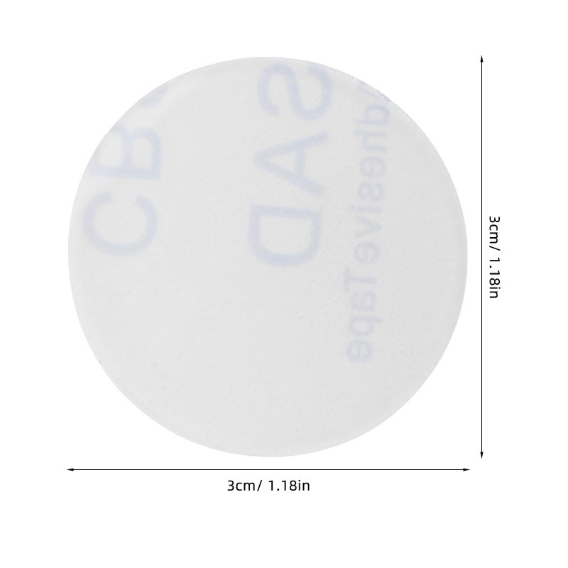50 Pcs Round Non Slip Furniture Pads Adhesive Bumpers Glass Table Protectors - Image 3