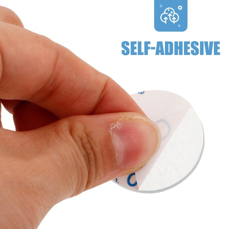 50 Pcs Round Non Slip Furniture Pads Adhesive Bumpers Glass Table Protectors - Image 4