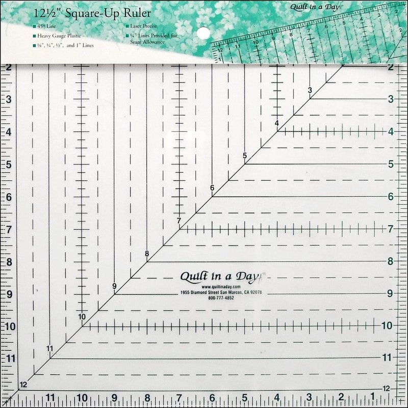 Quilt in a Day 1212Inch by 1212Inch Square Up Ruler