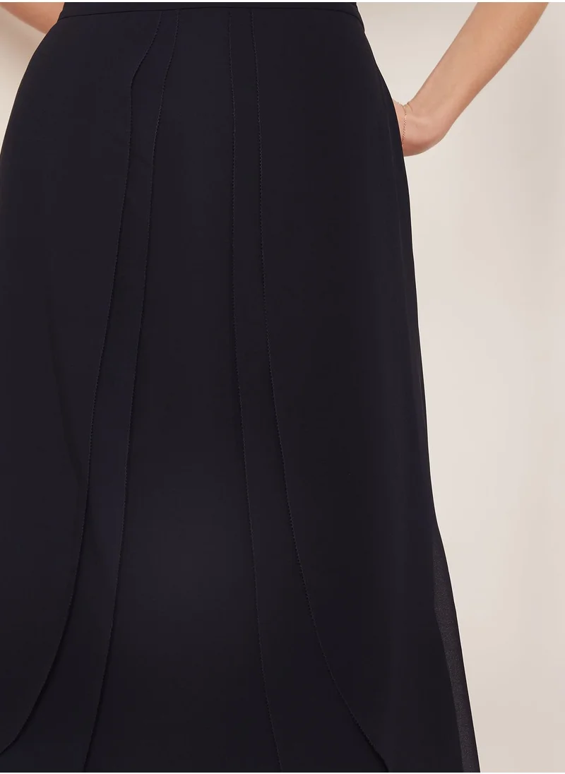 REISS Layered Me Walton Skirt