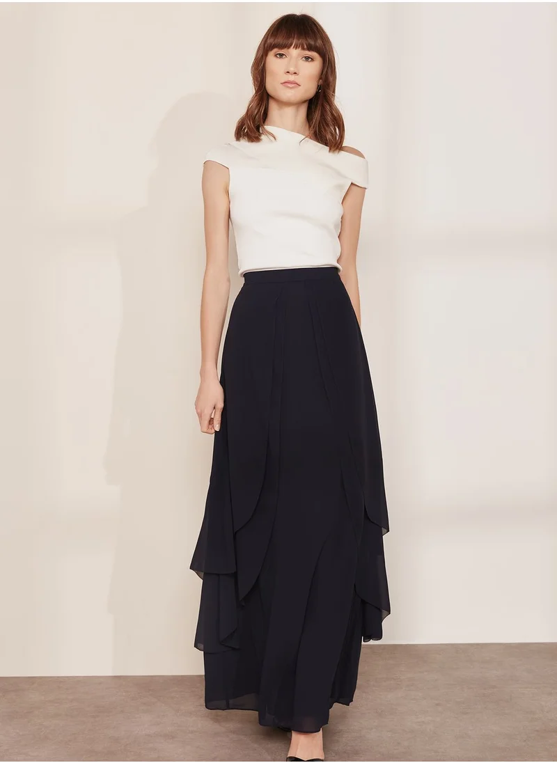 REISS Layered Me Walton Skirt