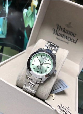 Mint Green Dial Watch