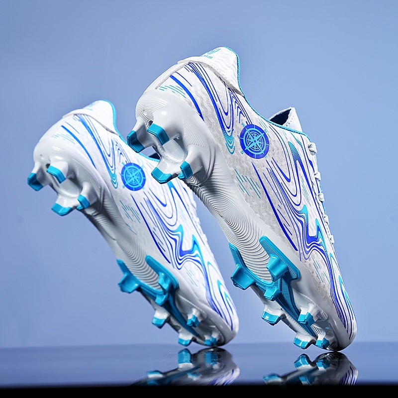 Hydrogen Cloud Joint Name Football Shoes Boys Children Assassin 15 Long Nail Shoes Primary School Boys Sneakers - Image 3