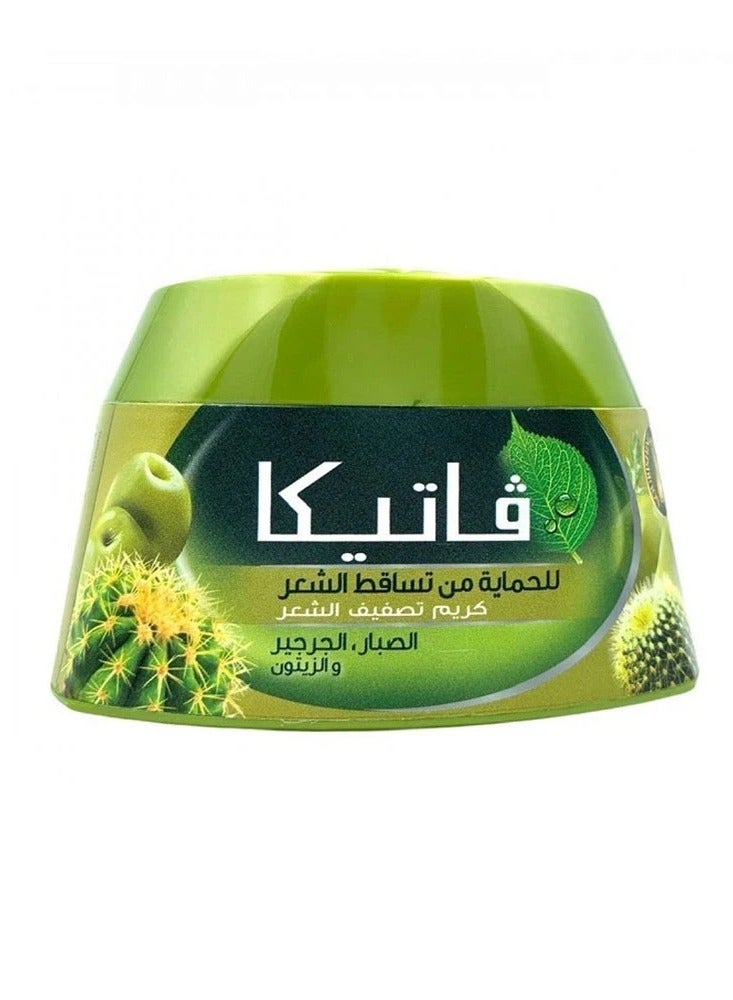 كريم تصفيف الشعر فاتيكا للتحكم في تساقط الشعر بالصبار والجرجير والزيتون - 140 مل