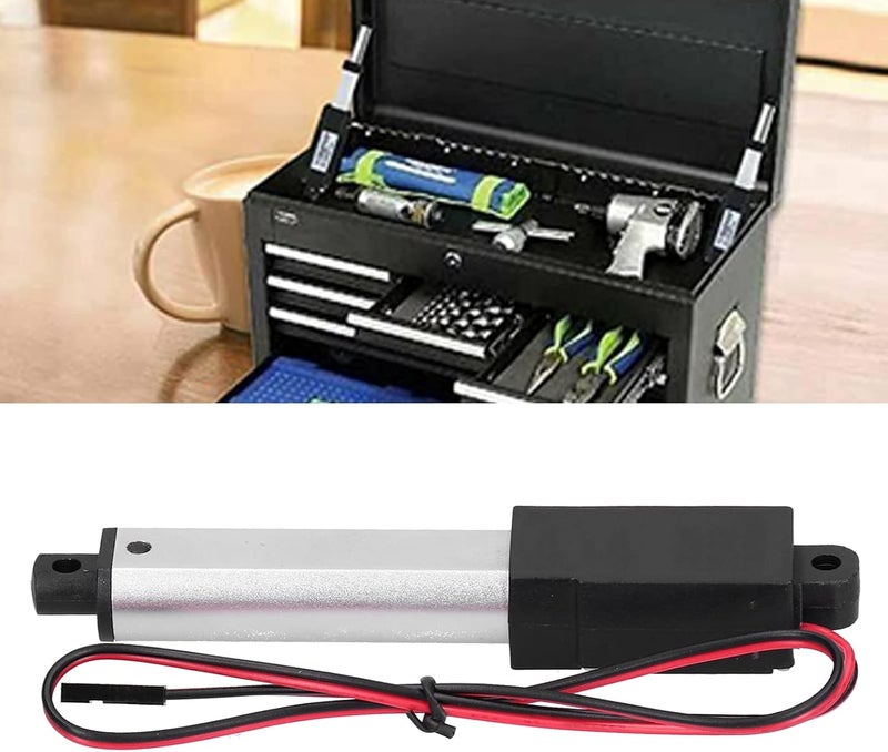 klarako Micro Motion Actuator Kit, Mini Electric Linear Actuator IP54 Waterproof DC 12V Automatic for DIY(Thrust 60N speed 15mm/s) - Image 3