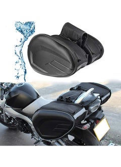 Generic Motorcycle saddle bag, motorcycle bag, side bag, helmet bag, bilateral multifunctional travel and cycling bag  - Image 1