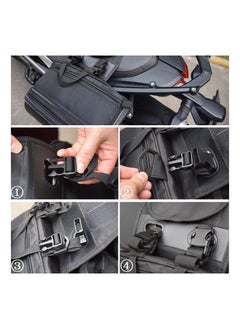 Generic Motorcycle saddle bag, motorcycle bag, side bag, helmet bag, bilateral multifunctional travel and cycling bag  - Image 5