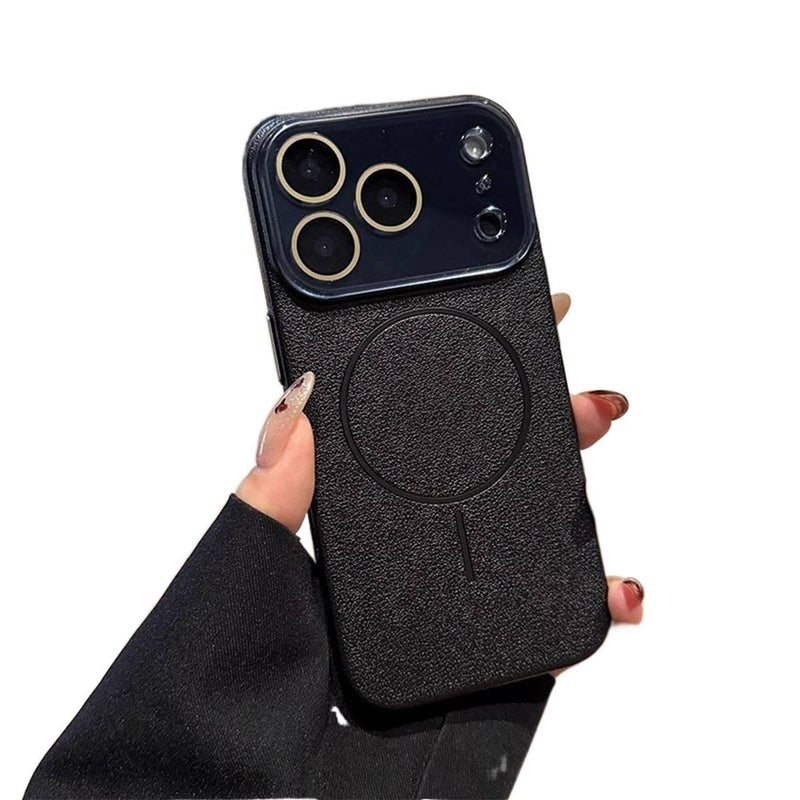 MagSafe Case | Black TPU | Drop Protection | Strong Magnetic | Shockproof Cover for iPhone 15 / 15 Plus / 15 Pro / 15 Pro Max - Image 1