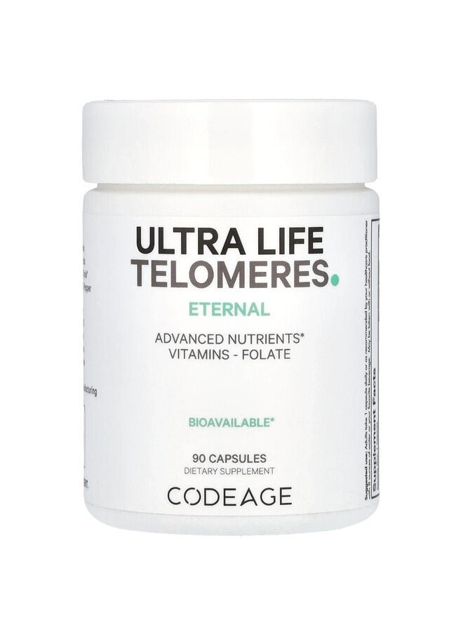 Codeage Ultra Life Telomeres, 90 Capsules  - Image 2