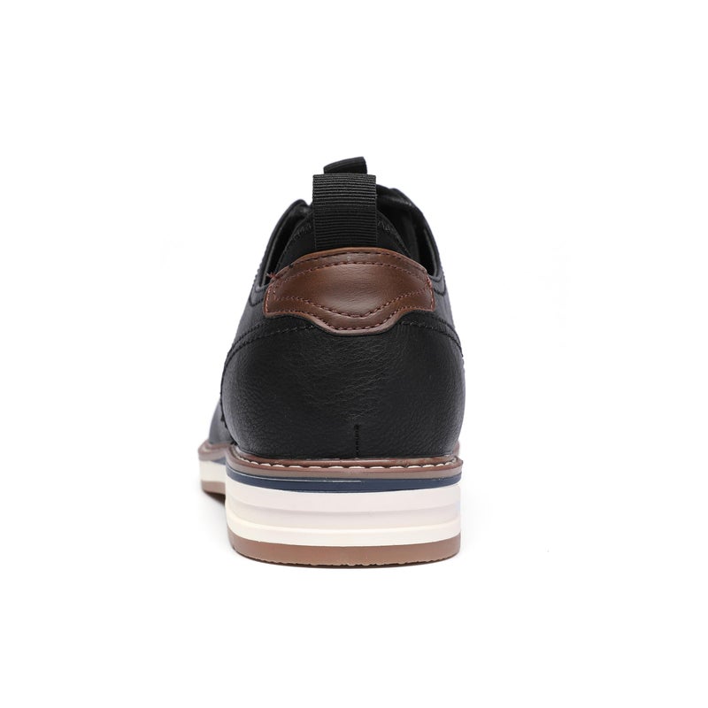 DECARSDZ Mens Dress Shoes Casual Oxford Shoes Business Formal Shoes Use for Business Social Gatherings Wedding Travel Black - Image 5