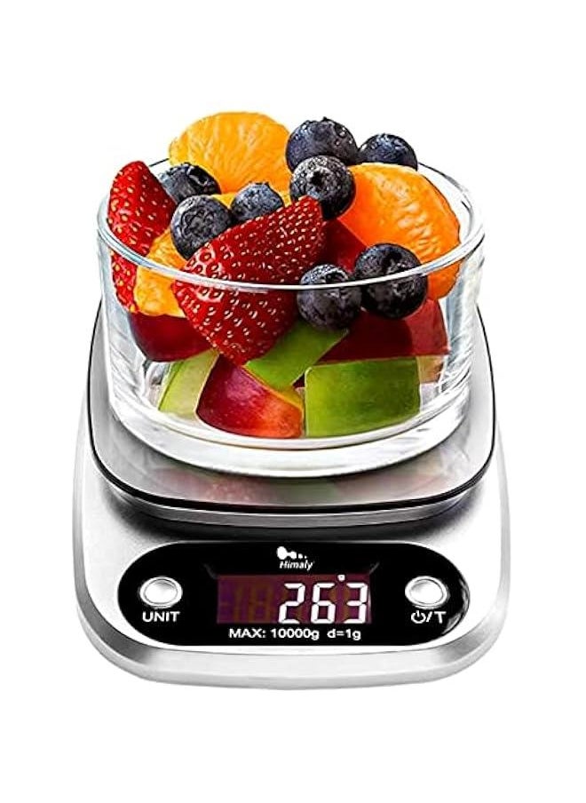 Beauenty - Digital Kitchen Scale， Digital Scale Food,10Kg/1g Digital Kitchen Scale Food Nutrition Scale Diet Postal Electronic Balance Household Electronic Scale - Image 1