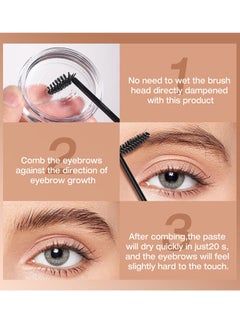 Professional Waterproof Eyebrow Gel With Flexible Brush Styling Kit, Can Sharp Your Eyebrow To Fluffy and Volume Easily, Highly Recommended For Anyone Looking For Full Brows - pzsku/Z3453BADBB3986D4C35EEZ/45/_/1702548167/516f3204-2826-44b5-8e51-170a3103da30