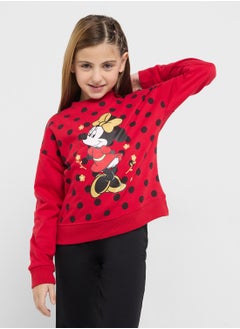 Disney Minne Mouse Graphic Sweat Shirt  - Image 1