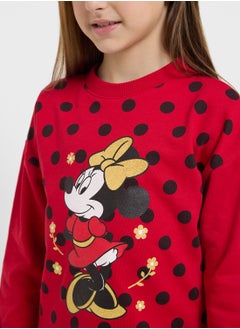 Disney Minne Mouse Graphic Sweat Shirt  - Image 3