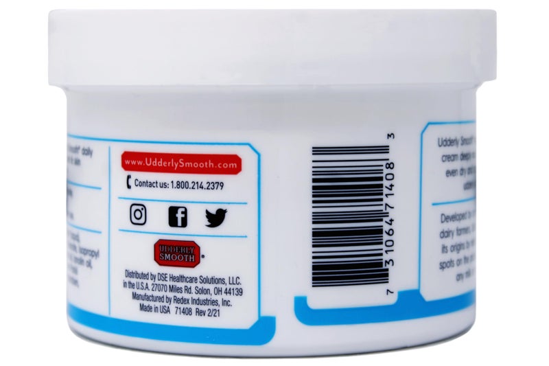 Udderly Smooth Foot Cream with Shea Butter 8 oz - Image 2