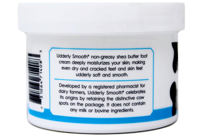 Udderly Smooth Foot Cream with Shea Butter 8 oz - Image 3