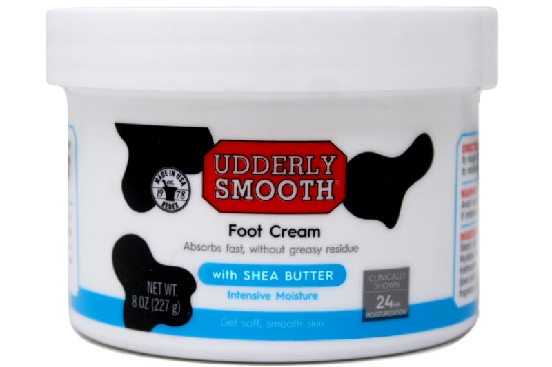 Udderly Smooth Foot Cream with Shea Butter 8 oz - Image 1