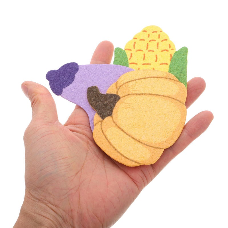 3 Pack Exfoliating Loofah Sponge Set Gentle Skin Scrubber Bath Puff for Men Women - Image 4