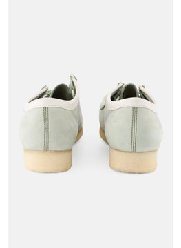 clarks Men Standard Wallabee Lace Up Casual Shoes, Green  - Image 4