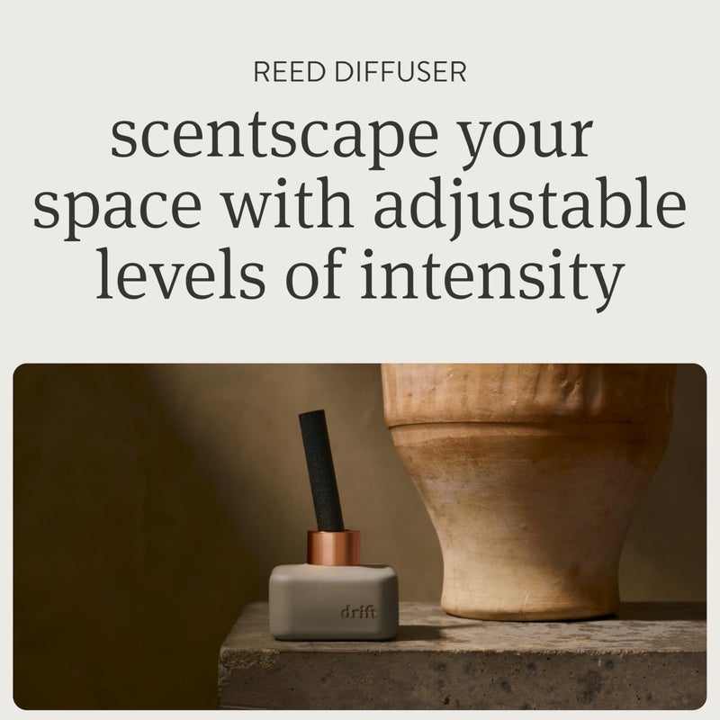 Drift Amber Scented Reed Diffuser - Diffusers for Home - 60 Day Scent Life - Oil Diffuser - Essential Oil Reed Diffuser - 3.5 oz - Image 3