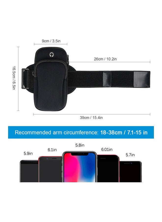 NIBEMINENT Multifunctional Arm Running Case 24 x 4cm - Image 2