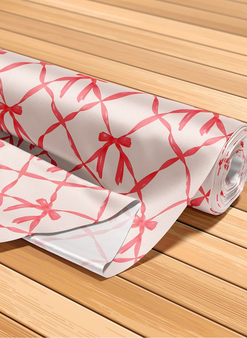 Vellato Al Lail Aramny Silk Fabric By The Yard Pink Ribbons Jalabiya Makhweer Dressmaking 58 Inches Width - Image 5