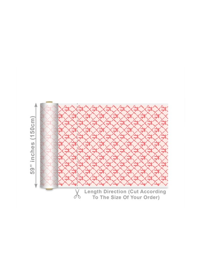 Vellato Al Lail Aramny Silk Fabric By The Yard Pink Ribbons Jalabiya Makhweer Dressmaking 58 Inches Width - Image 2