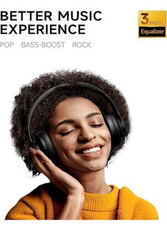 General Picun B8 Bluetooth Headset, 120 Hours Wireless Bluetooth Headset with 3 Equalization Modes, Low Latency, Hands-Free Calling, Travel, Home  - Image 2