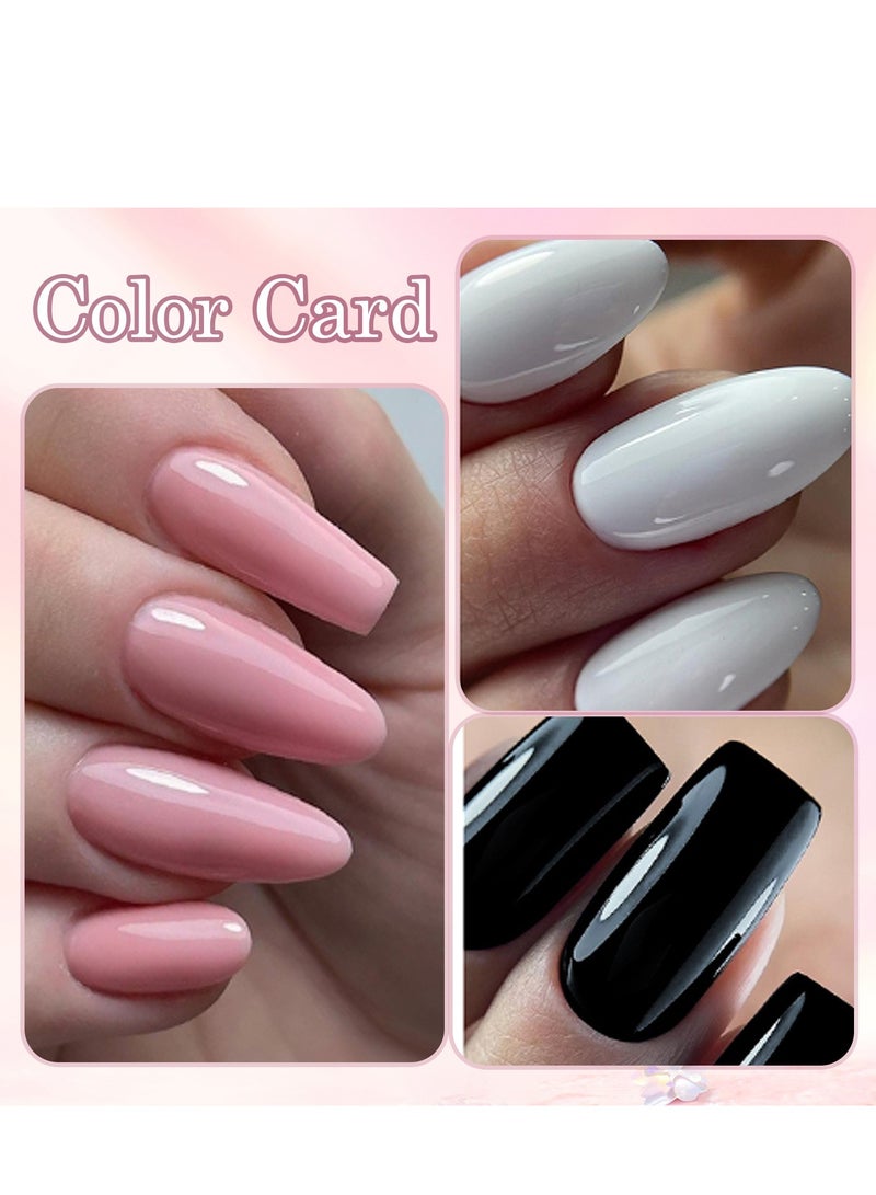 Nail Gel Polish Set Multicolour,Beginners with Everything Nail Art DIY (25PCS) - Image 4