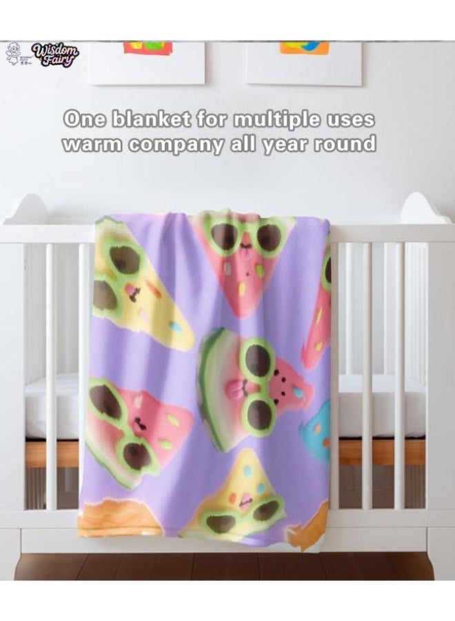 عام Wisdom Fairy (أحدث) بطانية رقيقة من الفانيلا (دافئة ومريحة، ومناسبة للنوم، واستخدام اللعبة، وإزالة الغبار والرمل) 150 سم * 200 سم - 38 - Image 1