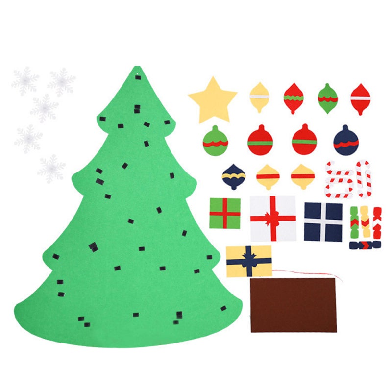 DIY Ornaments: Soft Felt Material - Safe For Kids Hands, Boost Friendship For Kids Activities, Holiday Crafts - Image 3