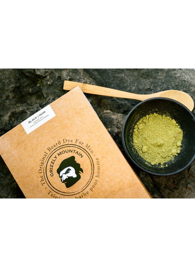 Grizzly Mountain Grizzly Mountain Beard Dye - Organic & Natural Black Beard Dye  - Image 3