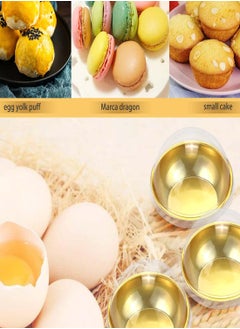 Generic 100Pcs Clear Plastic Cupcake Containers with Dome Lids, Mini Cupcake Boxes for Muffins and Pastries, Individual Holders for Wedding and Birthday Gifts  - Image 5