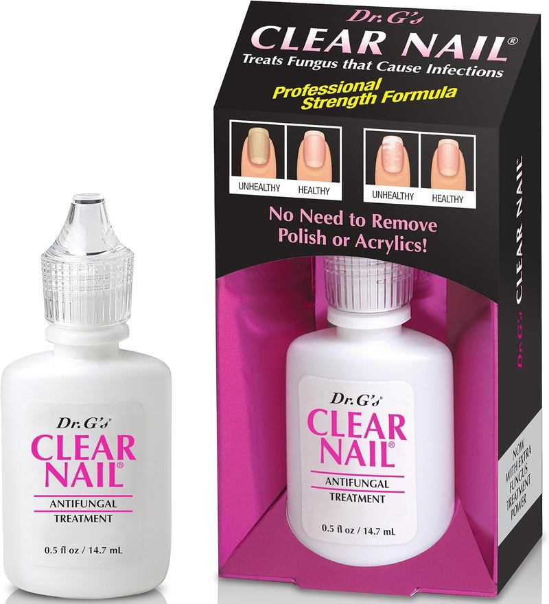 Dr. G's Clear Nail Antifungal Treatment - 0.5 Fluid Ounce - Image 1