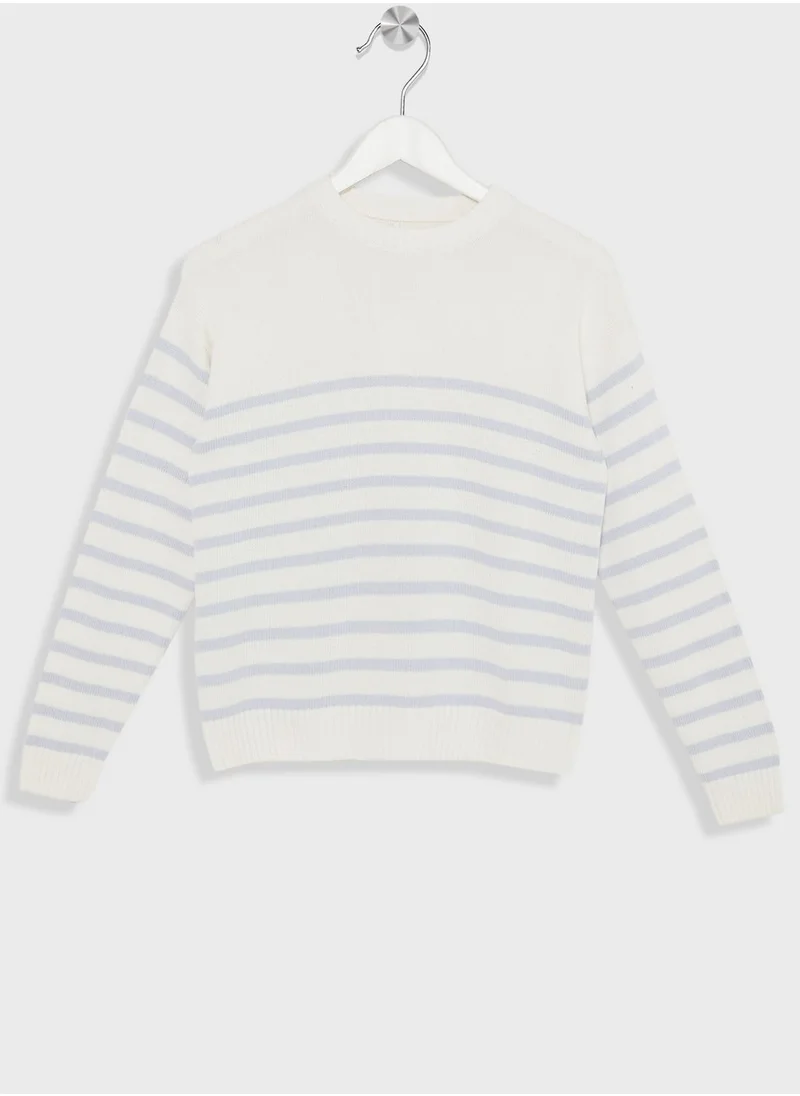 مانجو Kids Striped Sweater