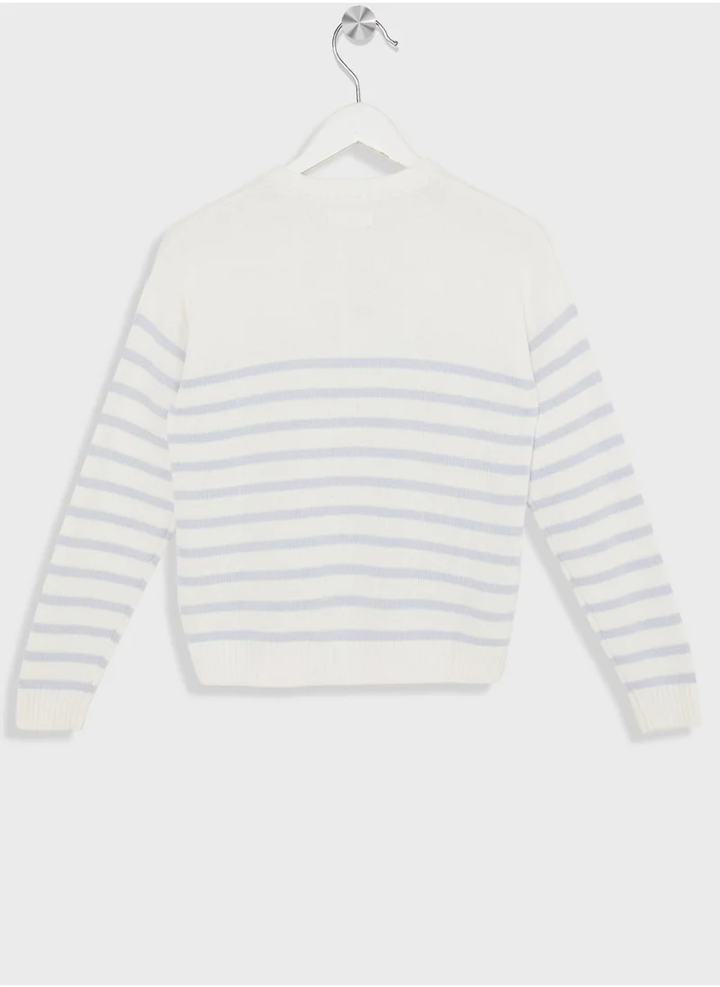 مانجو Kids Striped Sweater