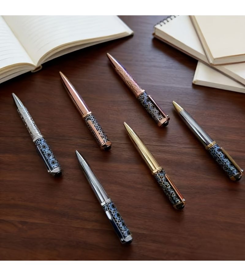 Rose Golden Smooth Fountain Pen With Gift Box for Business Gifts Daily Writing - Image 1